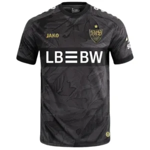 VfB Stuttgart Camiseta 2025 2026 Tercera Negra - Camiseta Vfb Stuttgart | escamisetasfutbol