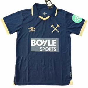 West Ham United Camiseta 2025 2026 Tercera Negra - Camiseta West Ham United | escamisetasfutbol