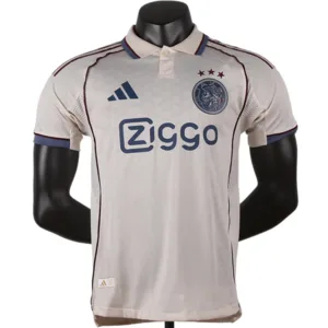 Ajax Camiseta Edición Jugadores 2025 2026 Tercera Amarilla - Camiseta Ajax | escamisetasfutbol