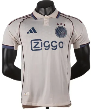 Ajax Camiseta Edición Jugadores 2025 2026 Tercera Amarilla - Camiseta Ajax | escamisetasfutbol