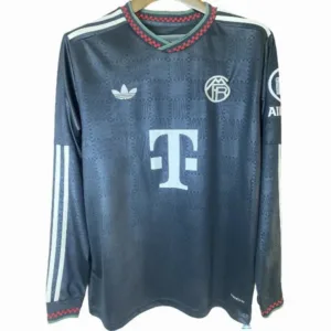 Bayern Múnich Camiseta 2025 2026 Tercera Negra - Camiseta Bayern Múnich 2026 | escamisetasfutbol