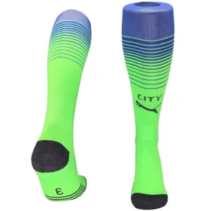 Manchester City Niños Calcetines 2025 2026 Tercera Verde - Equipacion Manchester City Niños | escamisetasfutbol