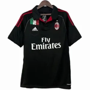 AC Milan Camiseta 2012 2013 Tercera Negra - Camiseta Ac Milan | escamisetasfutbol