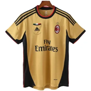AC Milan Camiseta 2013 2014 Tercera Amarilla - Camiseta Ac Milan | escamisetasfutbol