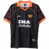 AS Roma Camiseta 2000 Tercera Negra - Camiseta As Roma | escamisetasfutbol