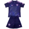 Leeds United Niños Conjunto 2024 2025 Tercera Azul - Tuta Leeds United Niños | escamisetasfutbol
