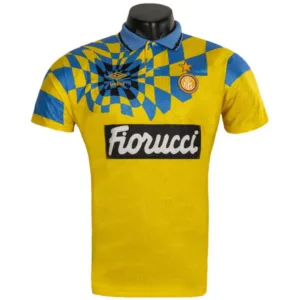 Inter Milán Camiseta Tercera Amarilla - Camiseta Inter Milán 2025 | escamisetasfutbol