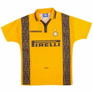 Inter Milán Camiseta Tercera Amarilla - Camiseta Inter Milán 2025 | escamisetasfutbol