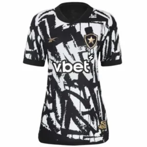 Botafogo Mujer Camiseta 2025 2026 Tercera Negra - Camiseta Botafogo Mujer | escamisetasfutbol