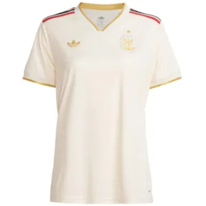 Flamengo Mujer Camiseta 2025 2026 Tercera Amarilla - Camiseta Flamengo Mujer 2025 2026 | escamisetasfutbol
