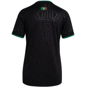 México Mujer Camiseta 2026 Tercera Negra - Camiseta México Mujer | escamisetasfutbol