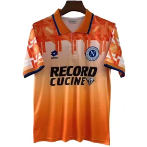 SSC Napoli Camiseta Tercera Naranja - Ssc Napoli Equipacion | escamisetasfutbol
