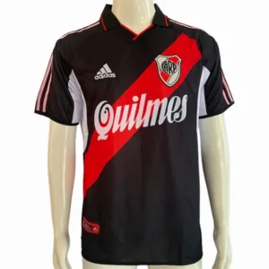 River Plate Camiseta 2000 2002 Tercera Negra - Camiseta River Plate | escamisetasfutbol