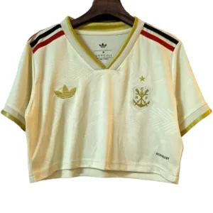 Flamengo Mujer Camiseta 2025 2026 Tercera Amarilla - Camiseta Flamengo Mujer 2025 2026 | escamisetasfutbol