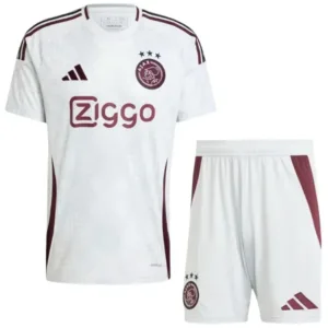 Ajax Conjunto 2024 2025 Tercera Blanco - Maglia Ajax | escamisetasfutbol