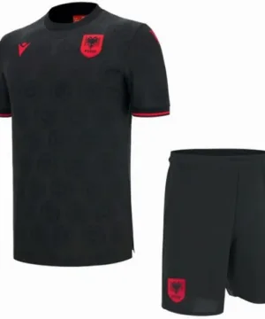 Albania Conjunto 2026 Tercera Negro - Albania Barata | escamisetasfutbol