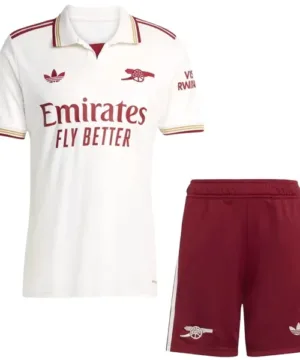 Arsenal Conjunto 2025 2026 Tercera Blanco - Maglia Arsenal | escamisetasfutbol