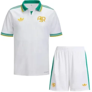 AS Roma Conjunto 2025 2026 Tercera Blanco - Maglia As Roma | escamisetasfutbol