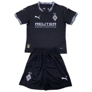 Borussia Mönchengladbach Conjunto 2024 2025 Tercera Negro - Maglia Borussia Mönchengladbach | escamisetasfutbol