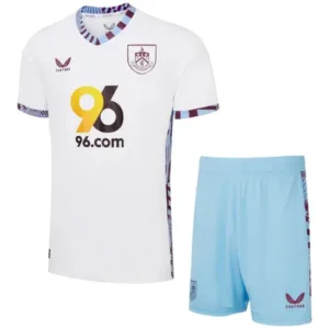 Burnley FC Conjunto 2024 2025 Tercera Blanco - Burnley Fc Equipacion | escamisetasfutbol