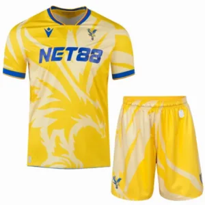 Crystal Palace Conjunto 2024 2025 Tercera Amarillo - Maglia Crystal Palace | escamisetasfutbol
