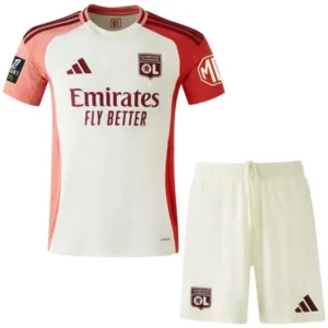 Lyon Conjunto 2024 2025 Tercera Blanco - Tuta Lyon | escamisetasfutbol