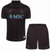 SSC Napoli Conjunto 2025 2026 Tercera Negro - Ssc Napoli Equipacion | escamisetasfutbol