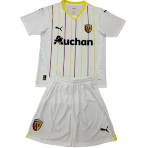 RC Lens Conjunto 2024 2025 Tercera Blanco - Rc Lens Equipacion | escamisetasfutbol
