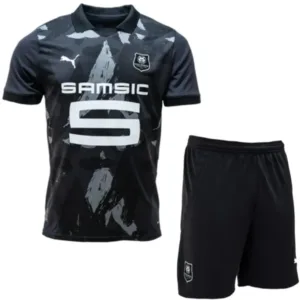 Stade Rennais Conjunto 2024 2025 Tercera Negro - Equipacion Stade Rennais | escamisetasfutbol