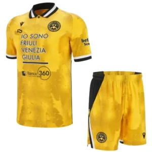 Udinese Conjunto 2025 2026 Tercera Amarillo - Maglia Udinese | escamisetasfutbol