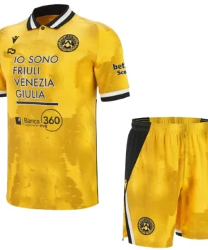 Udinese Conjunto 2025 2026 Tercera Amarillo - Maglia Udinese | escamisetasfutbol