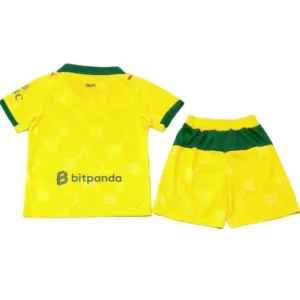 AC Milan Niños Conjunto 2025 2026 Tercera Amarillo - Tuta AC Milan Niños | escamisetasfutbol