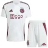 Ajax Niños Conjunto 2024 2025 Tercera Blanco - Tuta Ajax Niños | escamisetasfutbol