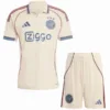 Ajax Niños Conjunto 2025 2026 Tercera Amarillo - Ajax Niños Barata | escamisetasfutbol