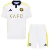 Al-Nassr FC Niños Conjunto 2025 2026 Tercera Blanco - Tuta Al-Nassr FC Niños | escamisetasfutbol