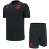 Albania Niños Conjunto 2026 Tercera Negro - Albania Niños Barata | escamisetasfutbol
