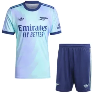 Arsenal Niños Conjunto 2024 2025 Tercera Azul - Equipacion Arsenal Niños | escamisetasfutbol