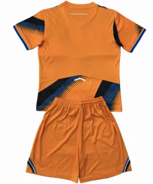 Atalanta BC Niños Conjunto 2025 2026 Tercera Naranja - Atalanta BC Niños Barata | escamisetasfutbol