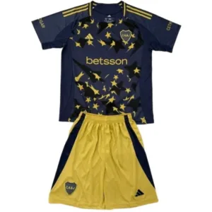 Boca Juniors Niños Conjunto 2024 2025 Tercera Gris - Tuta Boca Juniors Niños | escamisetasfutbol