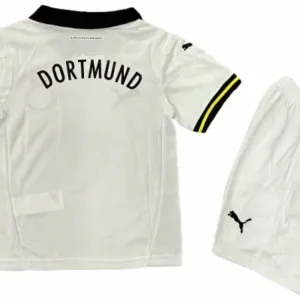 Borussia Dortmund Niños Conjunto 2024 2025 Tercera Blanco - Tuta Borussia Dortmund Niños | escamisetasfutbol