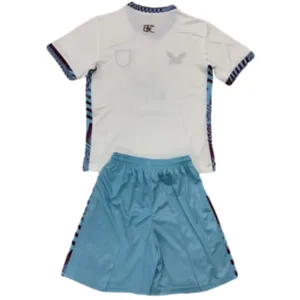 Burnley FC Niños Conjunto 2024 2025 Tercera Blanco - Tuta Burnley FC Niños | escamisetasfutbol