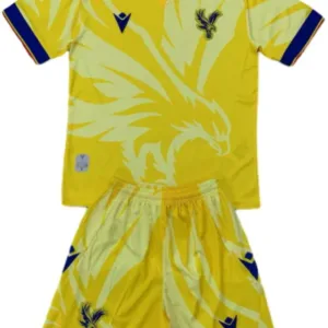 Crystal Palace Niños Conjunto 2024 2025 Tercera Amarillo - Tuta Crystal Palace Niños | escamisetasfutbol