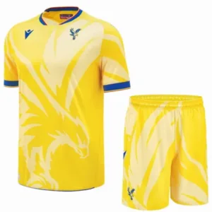 Crystal Palace Niños Conjunto 2024 2025 Tercera Amarillo - Tuta Crystal Palace Niños | escamisetasfutbol