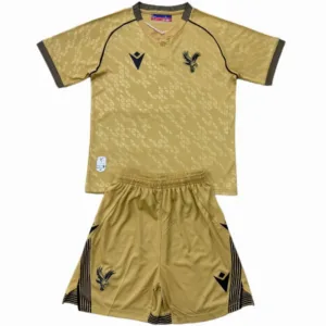 Crystal Palace Niños Conjunto 2025 2026 Tercera Amarillo - Tuta Crystal Palace Niños | escamisetasfutbol