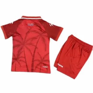 Haití Niños Conjunto 2026 Tercera Rojo - Haití Niños Barata | escamisetasfutbol