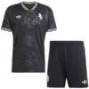 Juventus Niños Conjunto 2025 2026 Tercera Negro - Equipación Juventus Niños | escamisetasfutbol