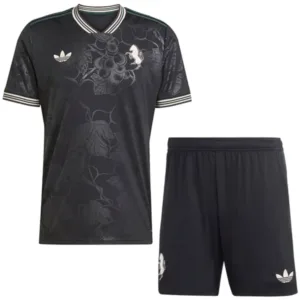 Juventus Niños Conjunto 2025 2026 Tercera Negro - Equipación Juventus Niños | escamisetasfutbol