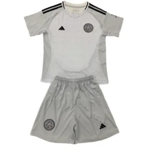 Leicester City Niños Conjunto 2024 2025 Tercera Blanco - Tuta Leicester City Niños | escamisetasfutbol