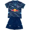 RB Leipzig Niños Conjunto 2024 2025 Tercera Azul - Tuta RB Leipzig Niños | escamisetasfutbol