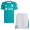 Liverpool Niños Conjunto 2025 2026 Tercera Verde - Equipacion Liverpool Niños | escamisetasfutbol